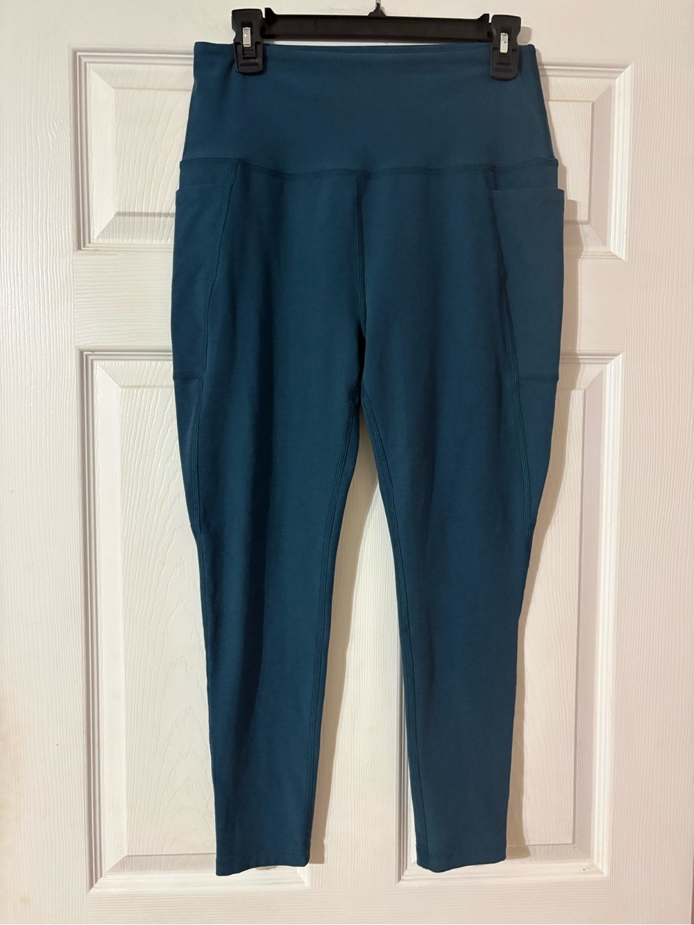 Beyond Yoga Teal Spacedye High Waisted pocket leggings